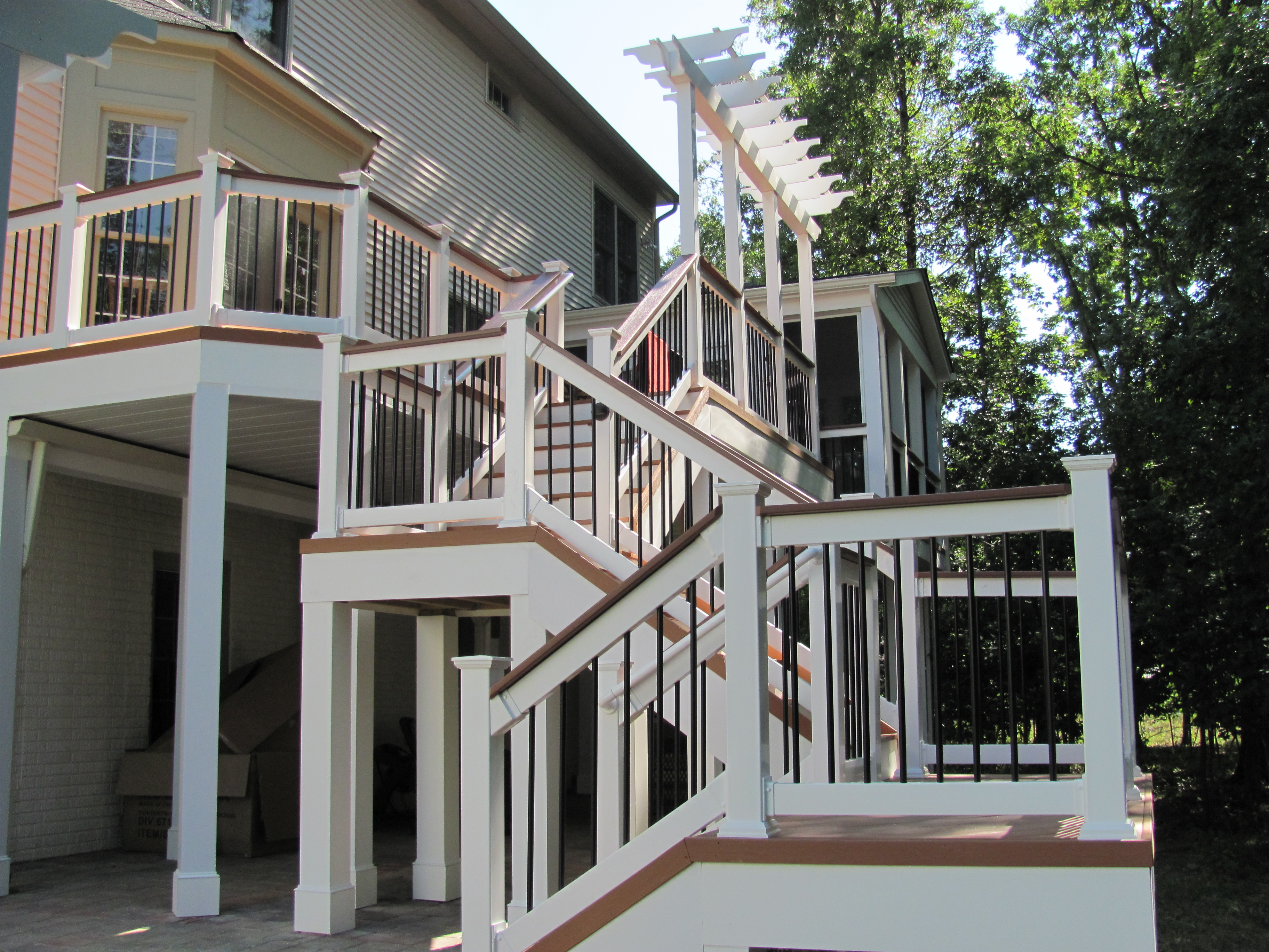 Deck and Screened Porch