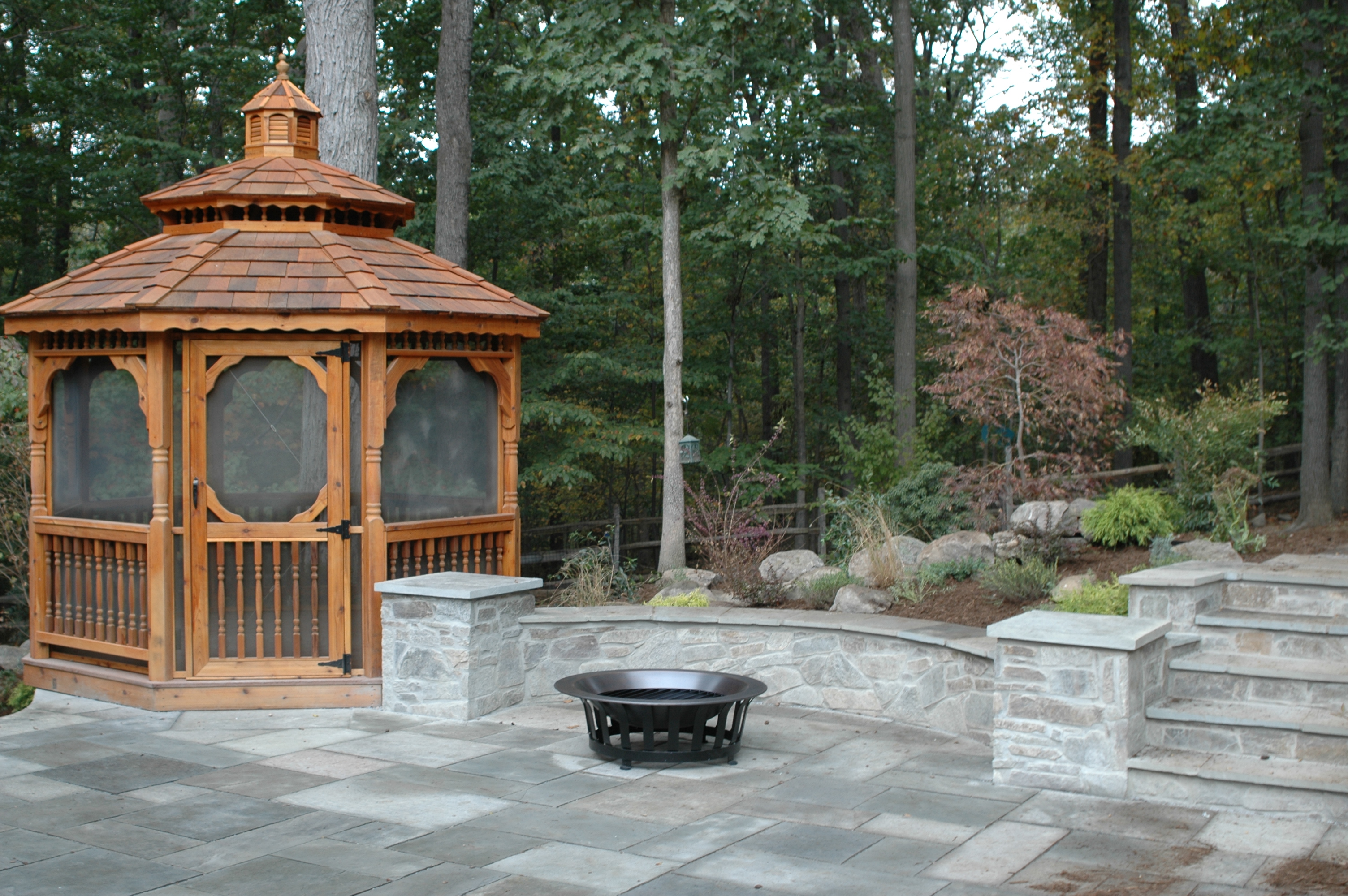 Patio and Gazebo