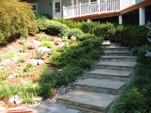 Photo of stone steps