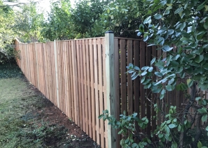 Cedar Wingate Style Fence