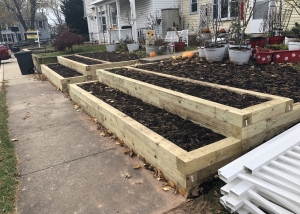 Retaining Wall Planter Boxes