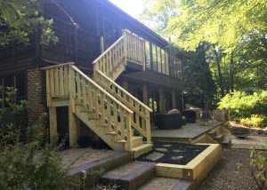 Pressure Treated Steps