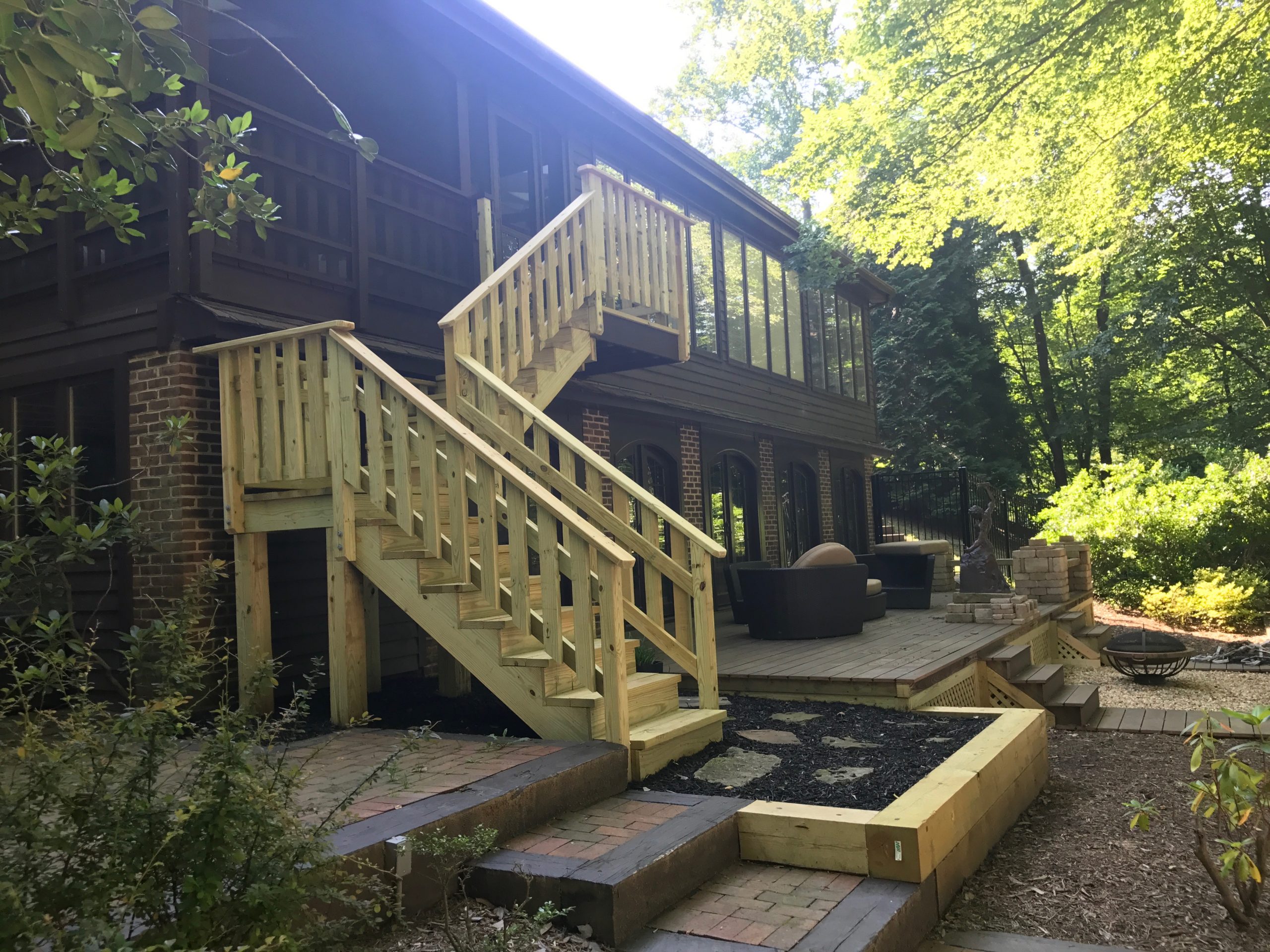 Pressure Treated Steps