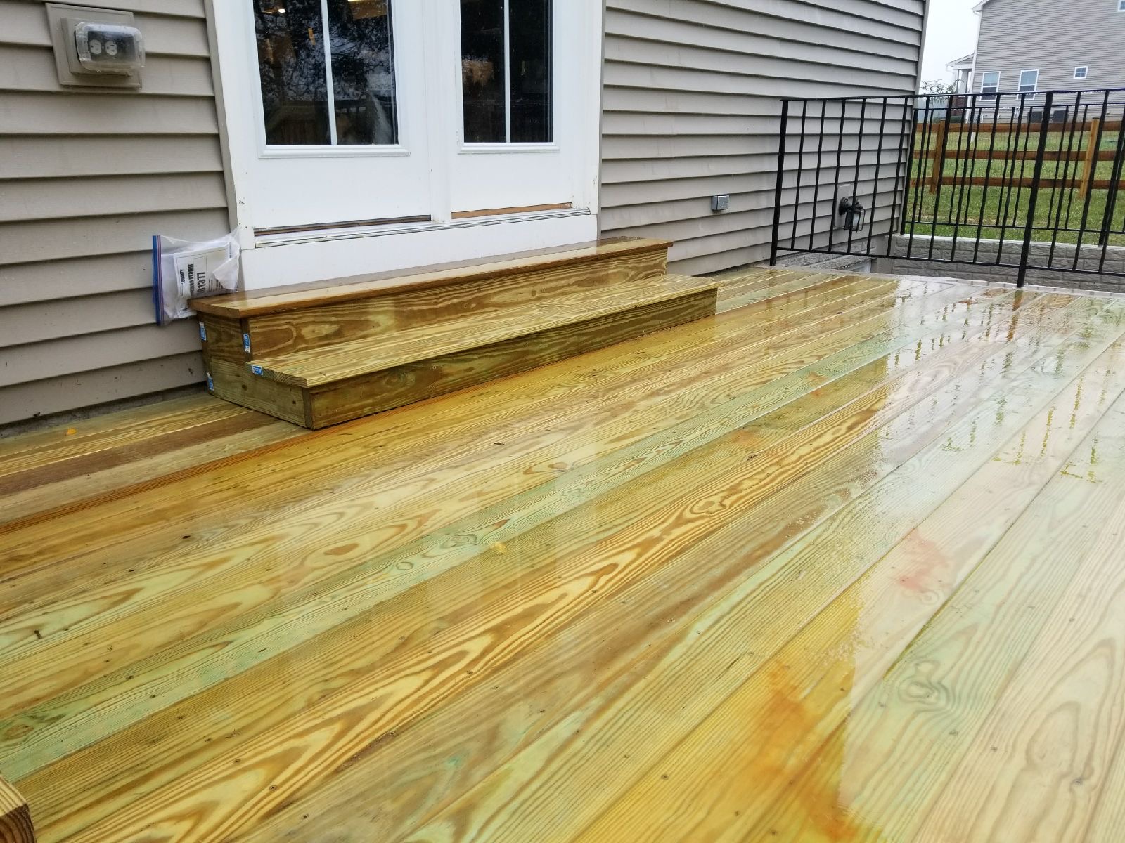 Pressure Treated Deck